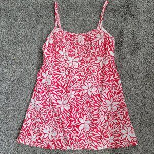 Kim Rogers Belk Women's Tummy Control Shape Support Swim Suit Medium Rose/White.